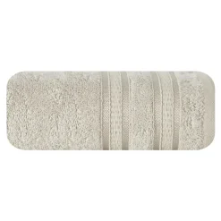 Eurofirany Ręcznik bambusowy beżowy MILA 50x90 cm
