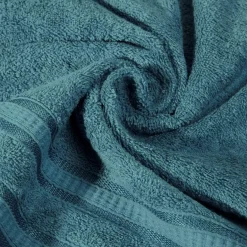 Eurofirany Ręcznik bambusowy niebieski MILA 50x90 cm