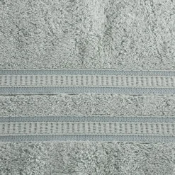 Ręczniki|Ręczniki|Eurofirany Ręcznik bambusowy srebrny MILA 50x90 cm