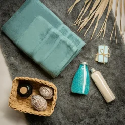 Ręczniki|Ręczniki| Ręcznik bambusowy turkusowy BAMBOO 50x100 cm