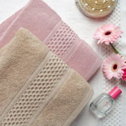 Ręczniki|Ręczniki|Faro Ręcznik bawełniany ASTI różowy 50x90 cm