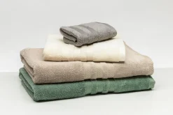 Ręcznik bawełniany beż CAROLINE 70x140 cm