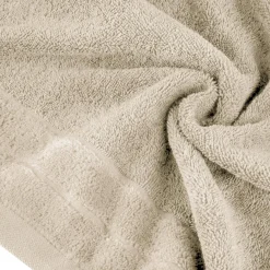 Ręcznik bawełniany beżowy DAMLA 50x90 cm