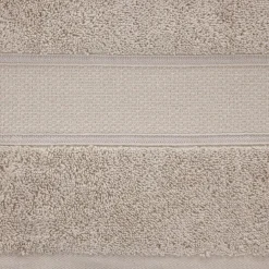 Eurofirany Ręcznik bawełniany beżowy LIANA 50x90 cm