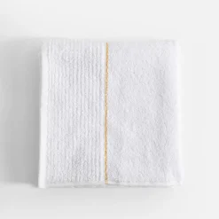 inny Ręcznik bawełniany biały GOLD NEW 50x90 cm