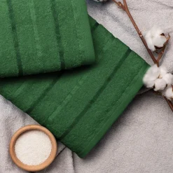 Ręczniki|Ręczniki|Faro Ręcznik bawełniany butelkowa zieleń FRESH 70x140 cm