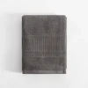 inny Ręcznik bawełniany ciemnoszary ROYAL 30x50 cm