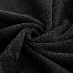 Ręcznik bawełniany czarny DAMLA 50x90 cm