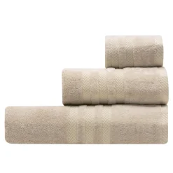 Ręcznik bawełniany do rąk beż CAROLINE 30x50 cm