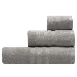 Ręczniki|Ręczniki| Ręcznik bawełniany do rąk ciemnoszary CAROLINE 30x50 cm