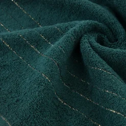 Eurofirany Ręcznik bawełniany do rąk ciemnozielony GALA 30x50 cm