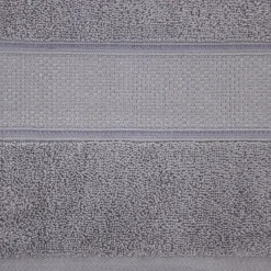 Ręczniki|Ręczniki|Eurofirany Ręcznik bawełniany do rąk srebrny LIANA 30x50 cm