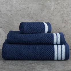 Eurofirany Ręcznik bawełniany grafitowy MADLEN 70x140 cm