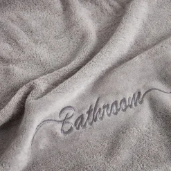 inny Ręcznik bawełniany jasnoszary FERRO 70x140 cm