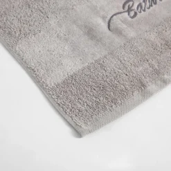inny Ręcznik bawełniany jasnoszary FERRO 50x90 cm