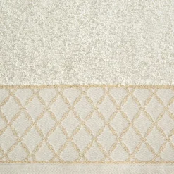 Ręczniki|Ręczniki|Eurofirany Ręcznik bawełniany kremowy LAYLA 50x90 cm