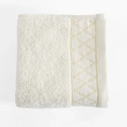 Eurofirany Ręcznik bawełniany kremowy LAYLA 30x50 cm