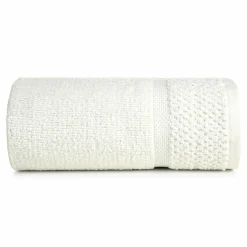 Ręczniki|Ręczniki|Eurofirany Ręcznik bawełniany kremowy VILIA 70x140 cm