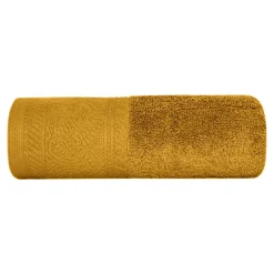 Ręcznik bawełniany musztardowy MASSIMO 70x140cm