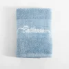 inny Ręcznik bawełniany niebieski FERRO 50x90 cm