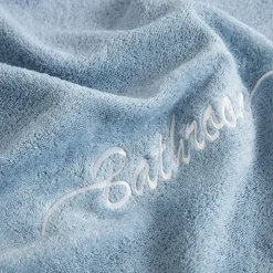 inny Ręcznik bawełniany niebieski FERRO 50x90 cm