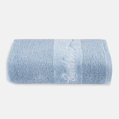 inny Ręcznik bawełniany niebieski FERRO 50x90 cm