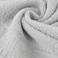 Ręczniki|Ręczniki|Eurofirany Ręcznik bawełniany srebrny AGIS 50x90 cm