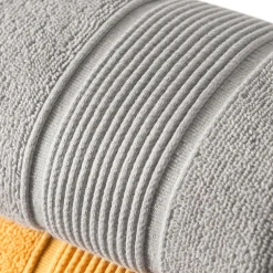 Ręcznik bawełniany szary NAOMI 50x90 cm