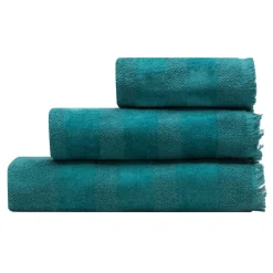 Ręczniki|Ręczniki| Ręcznik bawełniany turkus LANETTE 90x160 cm