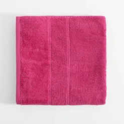 inny Ręcznik do kąpieli bawełniany amarant MARIO 70x140 cm