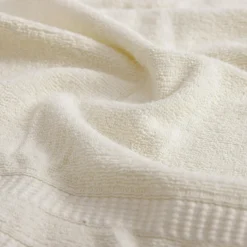 inny Ręcznik do rąk bawełniany kremowy TULSA 30x50 cm