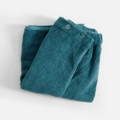 inny Ręcznik do sauny turkusowy KILT SAUNA&WELLNESS 80x150 cm