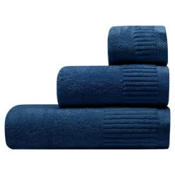 Ręcznik granatowy LISBONA 50x90 cm