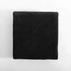 Eurofirany Ręcznik kąpielowy szybkoschnący czarny AMY 70x140 cm