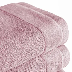 Ręcznik kąpielowy VITO różowy 100x150 cm