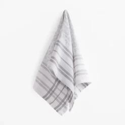 inny Ręcznik kuchenny egipski szary FIOŁKA 50x70 cm