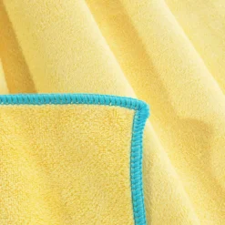 Ręczniki|Ręczniki|Eurofirany Ręcznik szybkoschnący z mikrofibry żółty IGA 80x160 cm