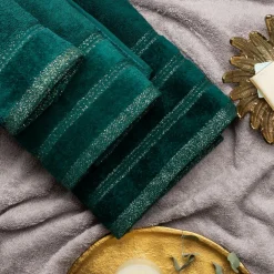 Eurofirany Ręcznik zielony GLORY 70x140 cm