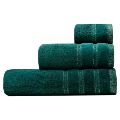 Eurofirany Ręcznik zielony GLORY 70x140 cm
