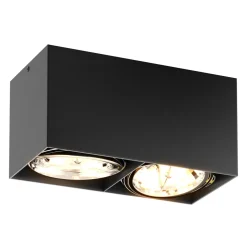 Zumaline Reflektor natynkowy 2-punktowy czarny BOX SL 2