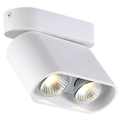 Zumaline Reflektor natynkowy 2-punktowy biały RONDIA2