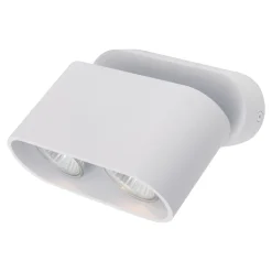 Zumaline Reflektor natynkowy 2-punktowy biały RONDIA2