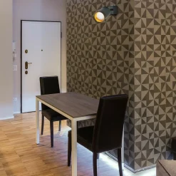 Reflektory| Reflektor podwieszany kinkiet czarno-złoty MARIBEL I