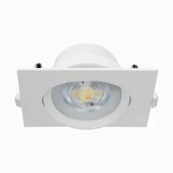 LED-POL Reflektor spot podtynkowy kwadratowy biały ORO ZUMA LED S 5W CCT-W