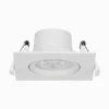 Spoty Wpuszczane|LED-POL Reflektor spot podtynkowy kwadratowy biały ORO ZUMA LED S 9W CCT-W