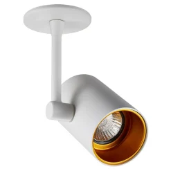 Zumaline Reflektor spot podwieszany biało-złoty TORI SL 1