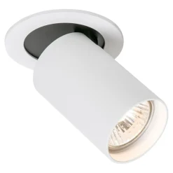 Reflektory|Zumaline Reflektor z regulowaną głowicą biały TURY1