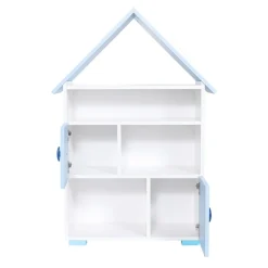 Regały Dla Dzieci|Szafki| Regał domek TOP BABY niebieski