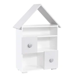 Dzieci Regał domek TOP BABY szary