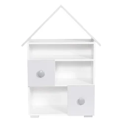 Dzieci Regał domek TOP BABY szary